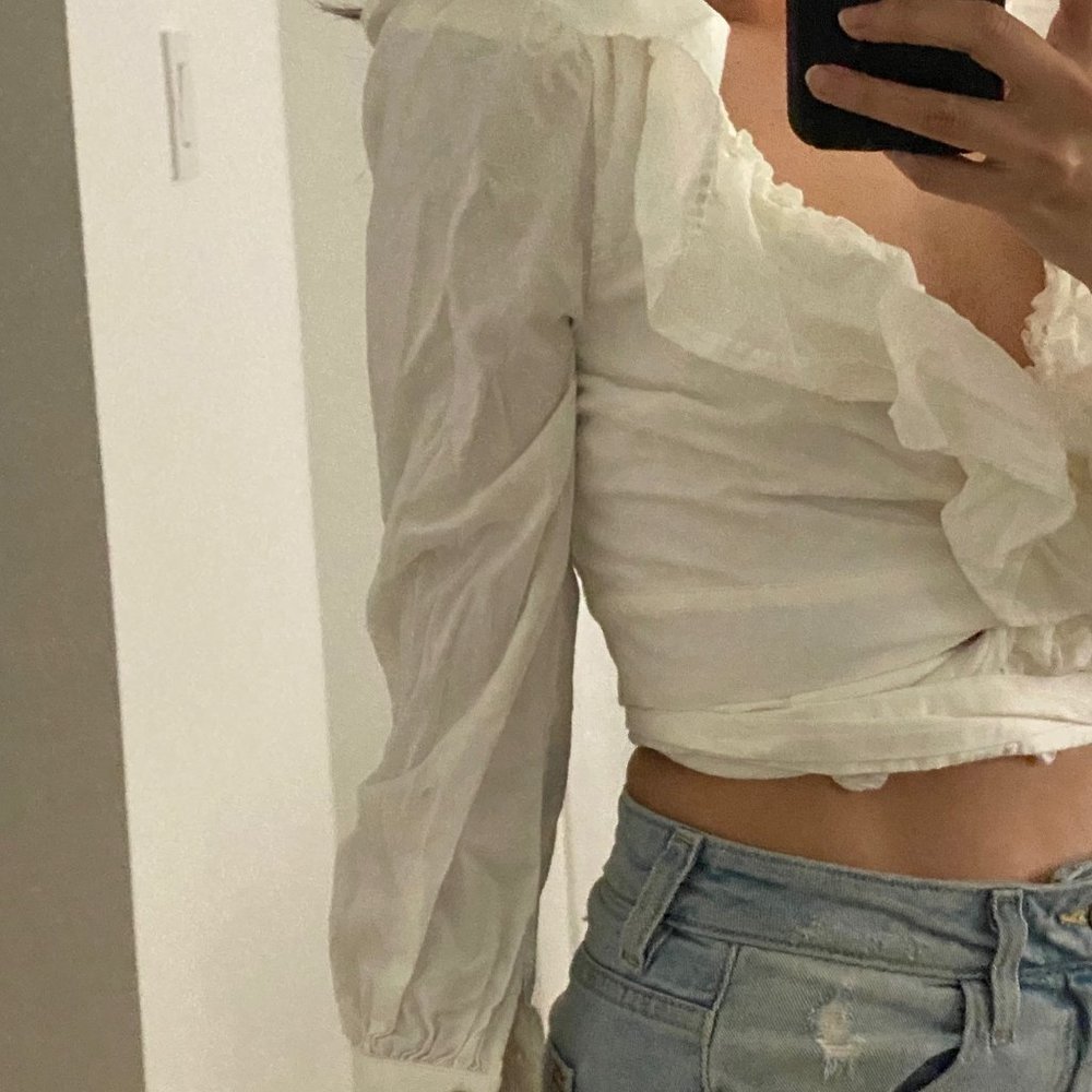 MAJORELLE Ana Ruffled Top - Picture 4 of 4